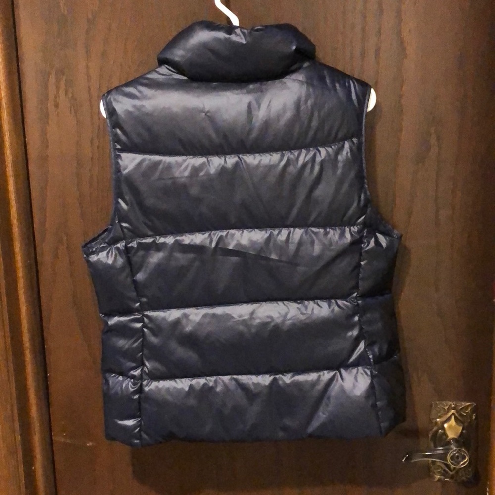 Chaps Puffer Vest - Navy - Picture 4 of 5